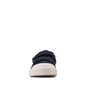 Clarks - City Bright Toddler Navy Canvas