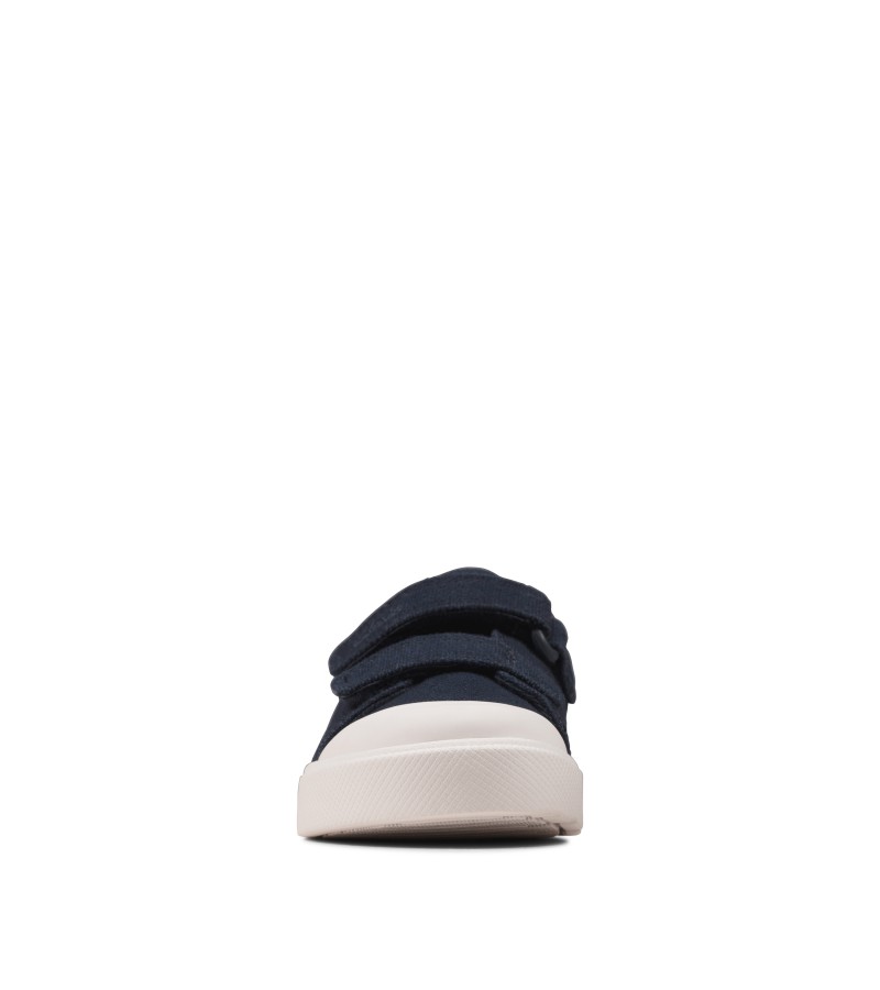 Clarks - City Bright Toddler Navy Canvas