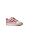 Clarks - City Vibe Kid Pink Canvas