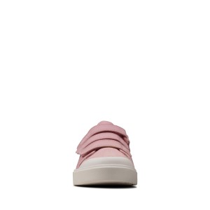 Clarks - City Vibe Kid Pink Canvas