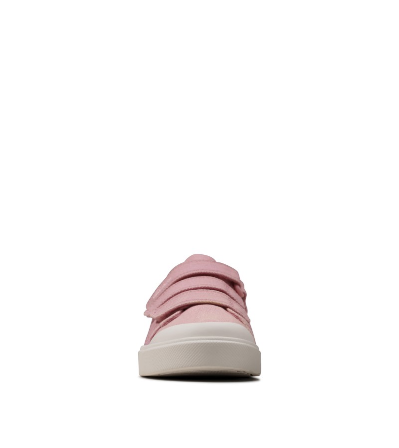 Clarks - City Vibe Kid Pink Canvas