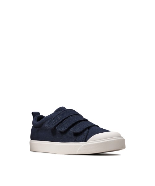 Clarks - City Vibe Kid Navy Canvas Clarks - City Vibe Kid Navy Canvas