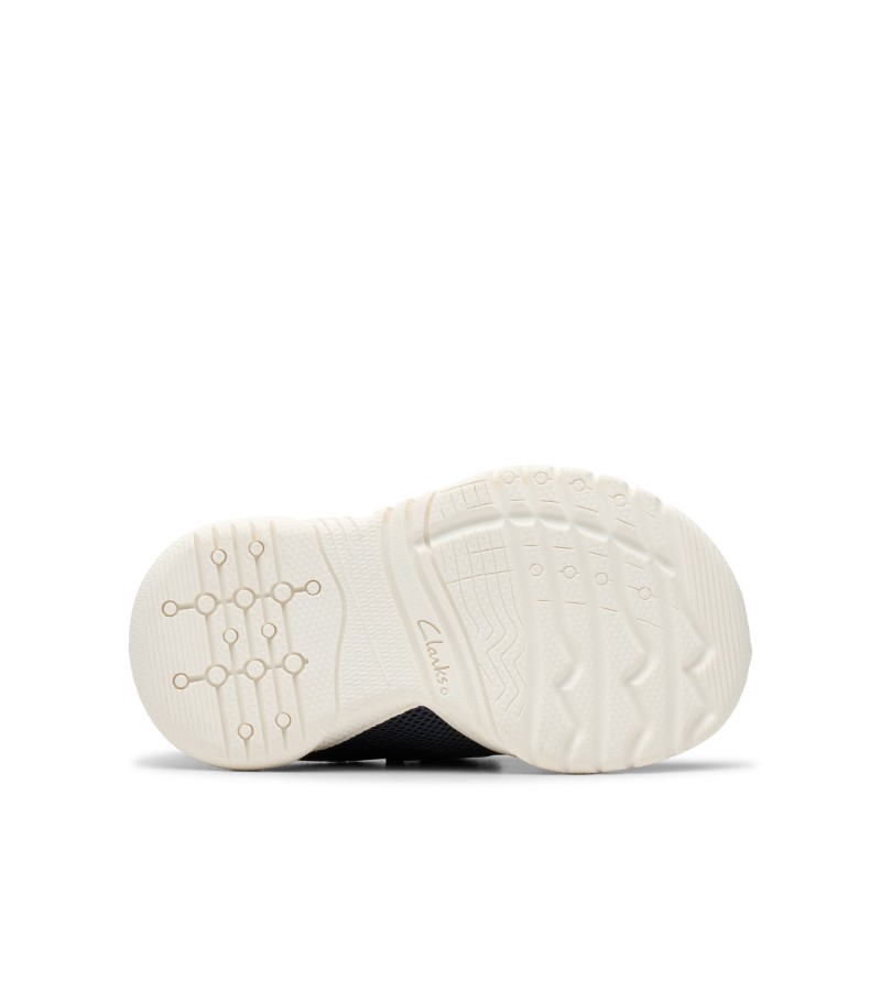 Clarks - Feather Ath Toddler Navy Textile