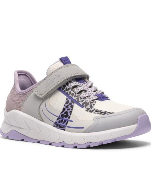 Clarks - Selva Lane Kid Lilac Combi