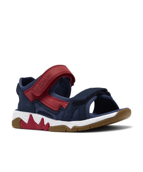 Clarks - SpineySpirit Kid Navy/Red