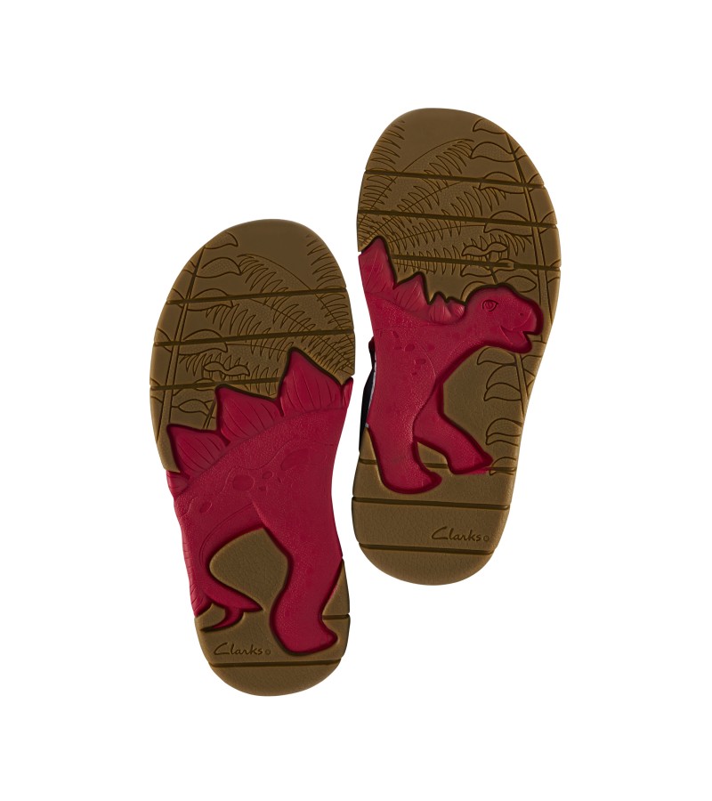 Clarks - SpineySpirit Kid Navy/Red