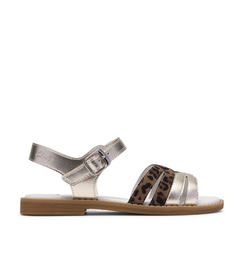 Clarks - Luana Dress Kid Leopard Print