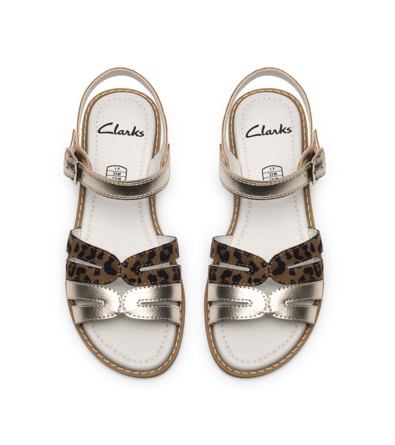 Clarks - Luana Dress Kid Leopard Print