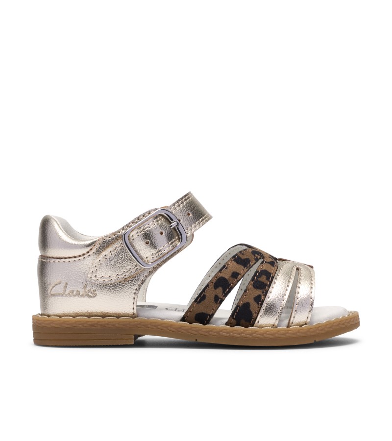 Clarks - Luana Dress Toddler Leopard Print