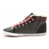 Clarks - Top Boat Hi Black Combi Suede