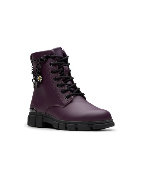 Clarks - Evyn Charm O. Plum Leather Clarks - Evyn Charm O. Plum Leather