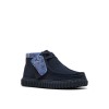 Clarks - Tor Hill Kid Navy Camo Suede