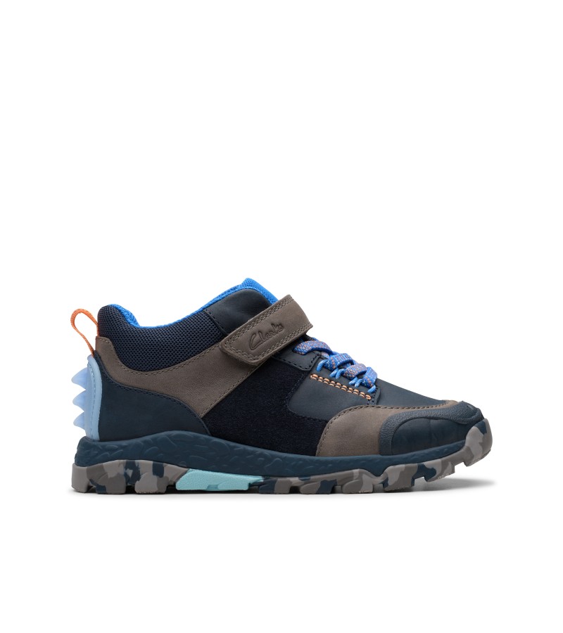 Clarks - Steggy2 Glow Kid Navy Combi Leather