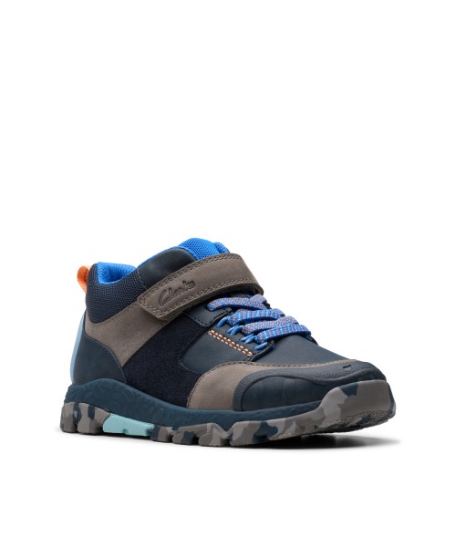 Clarks - Steggy2 Glow Kid Navy Combi Leather