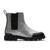 Clarks - Evyn Chelsea Kid Silver Patent