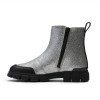 Clarks - Evyn Chelsea Kid Silver Patent