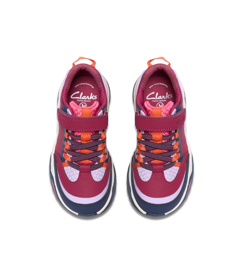 Clarks - Feather Track Kid Berry Combi