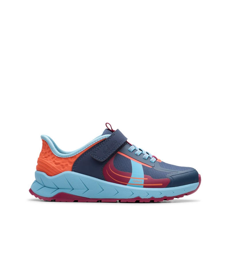Clarks - Selva Lane Kid Navy Combi