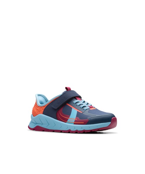 Clarks - Selva Lane Kid Navy Combi Clarks - Selva Lane Kid Navy Combi