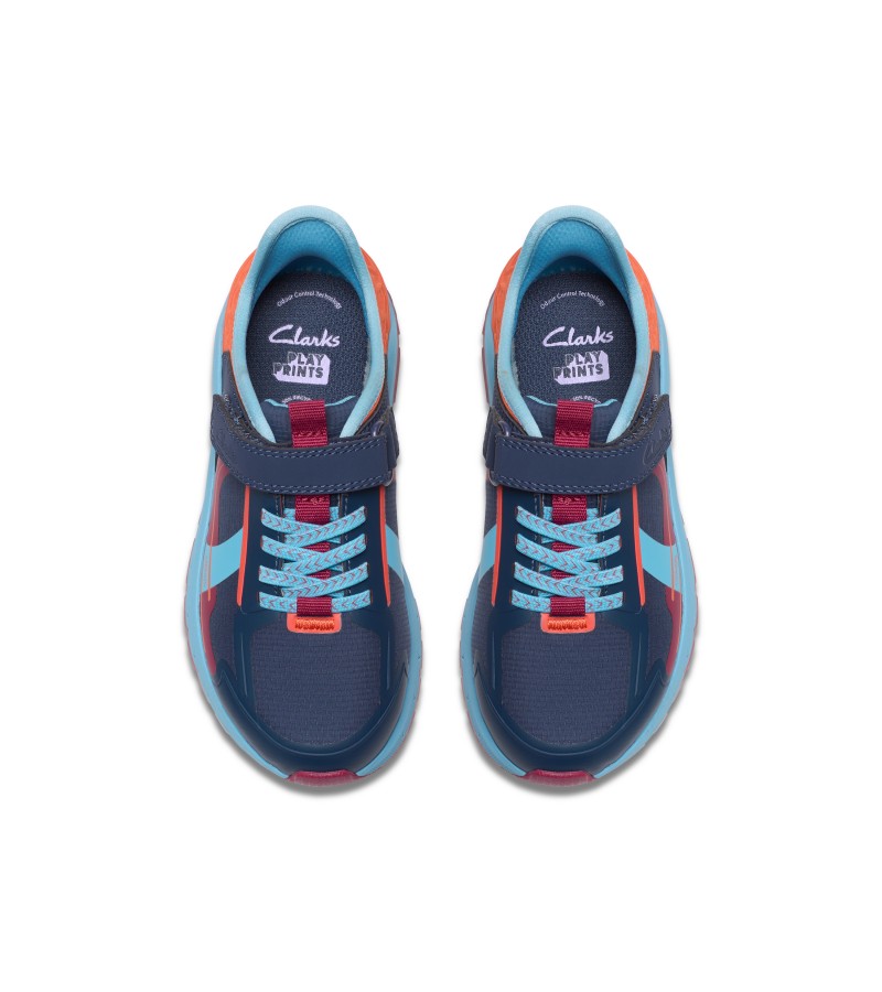 Clarks - Selva Lane Kid Navy Combi