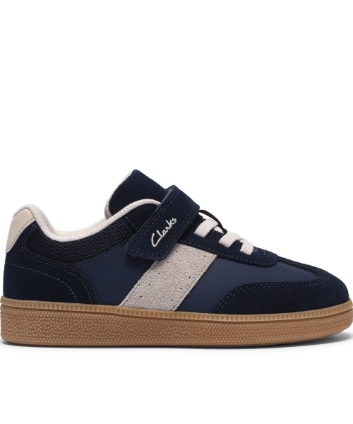 Clarks - CypressStep Kid Navy Combi Suede