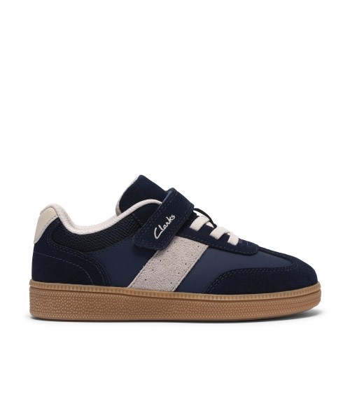 Clarks - CypressStep Kid Navy Combi Suede