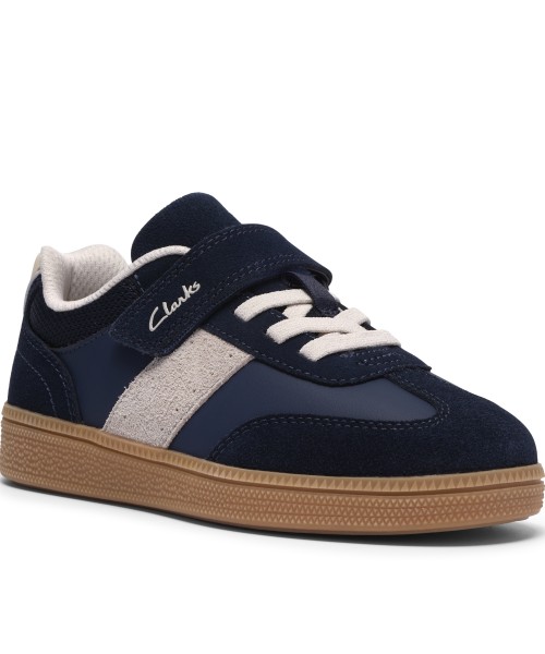 Clarks - CypressStep Kid Navy Combi Suede