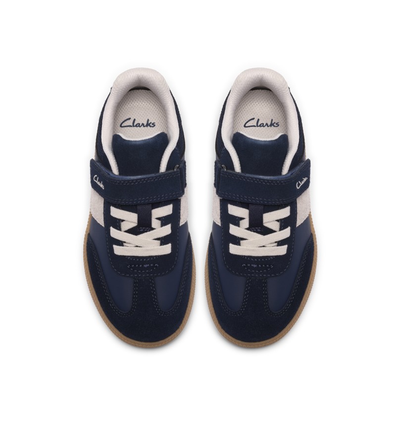 Clarks - CypressStep Kid Navy Combi Suede Clarks - CypressStep Kid Navy Combi Suede