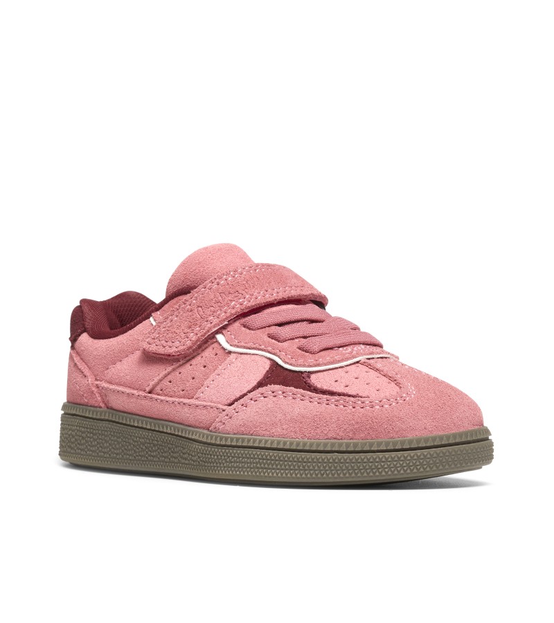 Clarks - Cypress Pop Kid Pink Suede Clarks - Cypress Pop Kid Pink Suede
