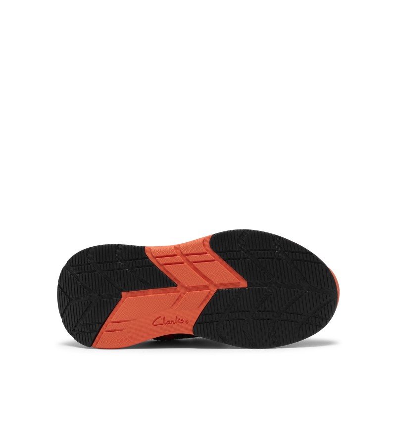 Clarks - Gleam Go Kid Black/Red