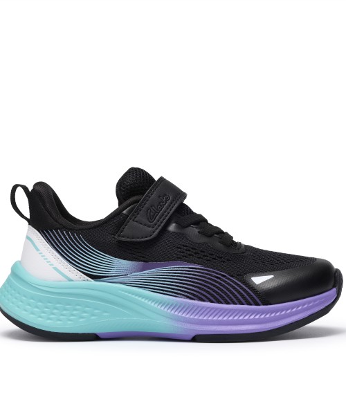 Clarks - Lumen Hero Kid Black Combi
