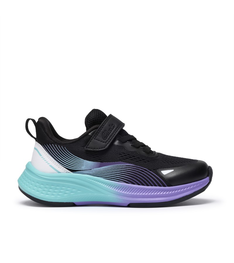 Clarks - Lumen Hero Kid Black Combi Clarks - Lumen Hero Kid Black Combi