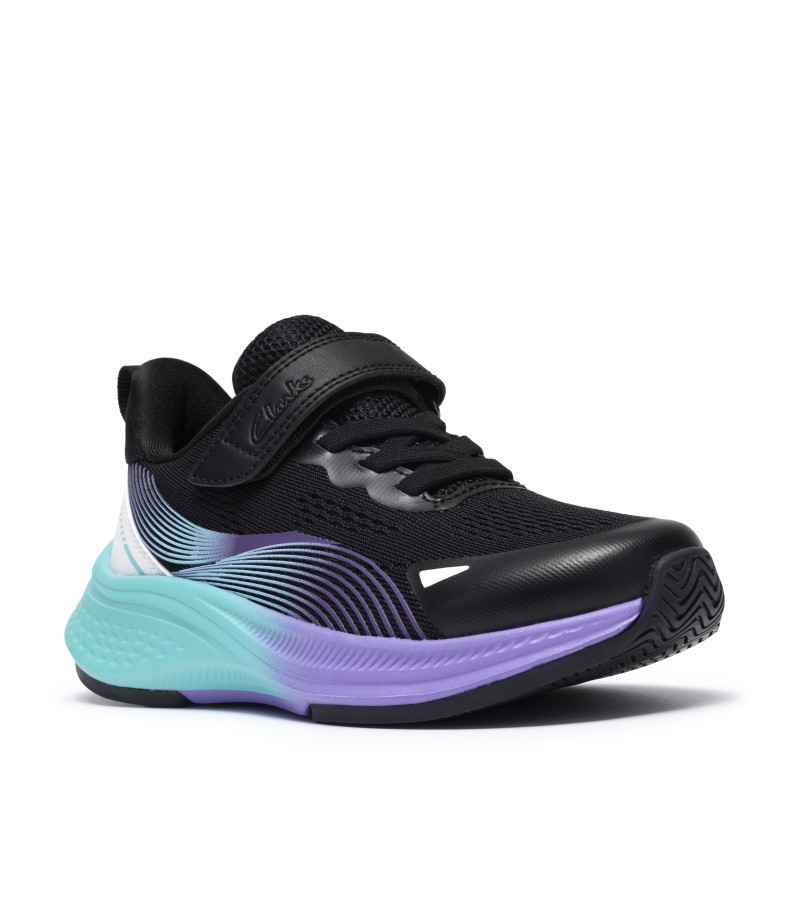 Clarks - Lumen Hero Kid Black Combi Clarks - Lumen Hero Kid Black Combi