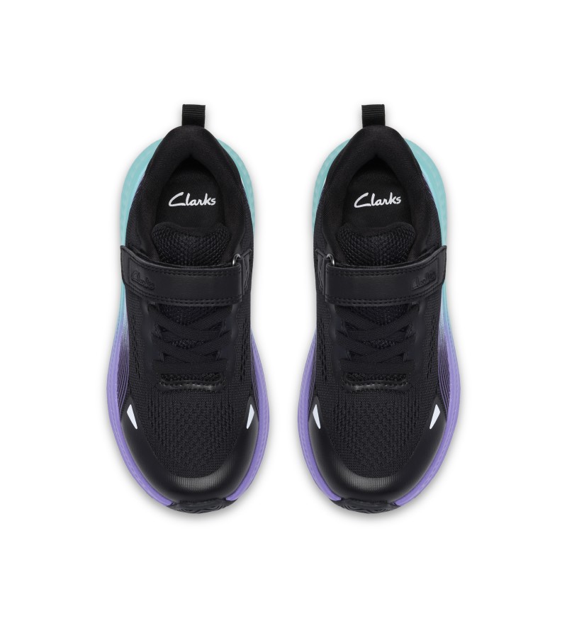Clarks - Lumen Hero Kid Black Combi Clarks - Lumen Hero Kid Black Combi