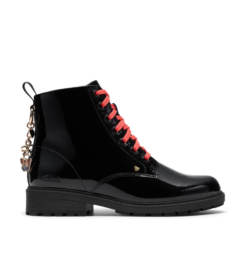 Clarks - TessynShine Older Black Patent
