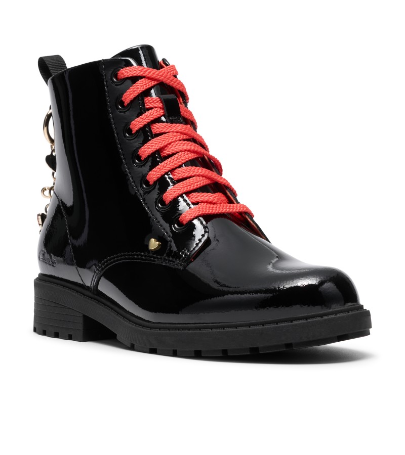 Clarks - TessynShine Older Black Patent