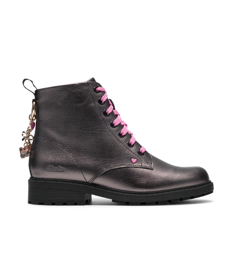 Clarks - TessynShine Older Metallic Leather Clarks - TessynShine Older Metallic Leather