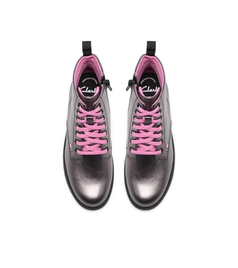 Clarks - TessynShine Older Metallic Leather Clarks - TessynShine Older Metallic Leather
