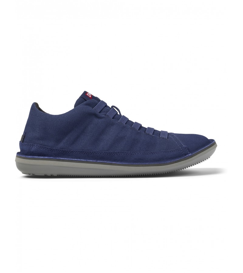 Camper - Beetle 36791-073 Blue Textile/Nubuck