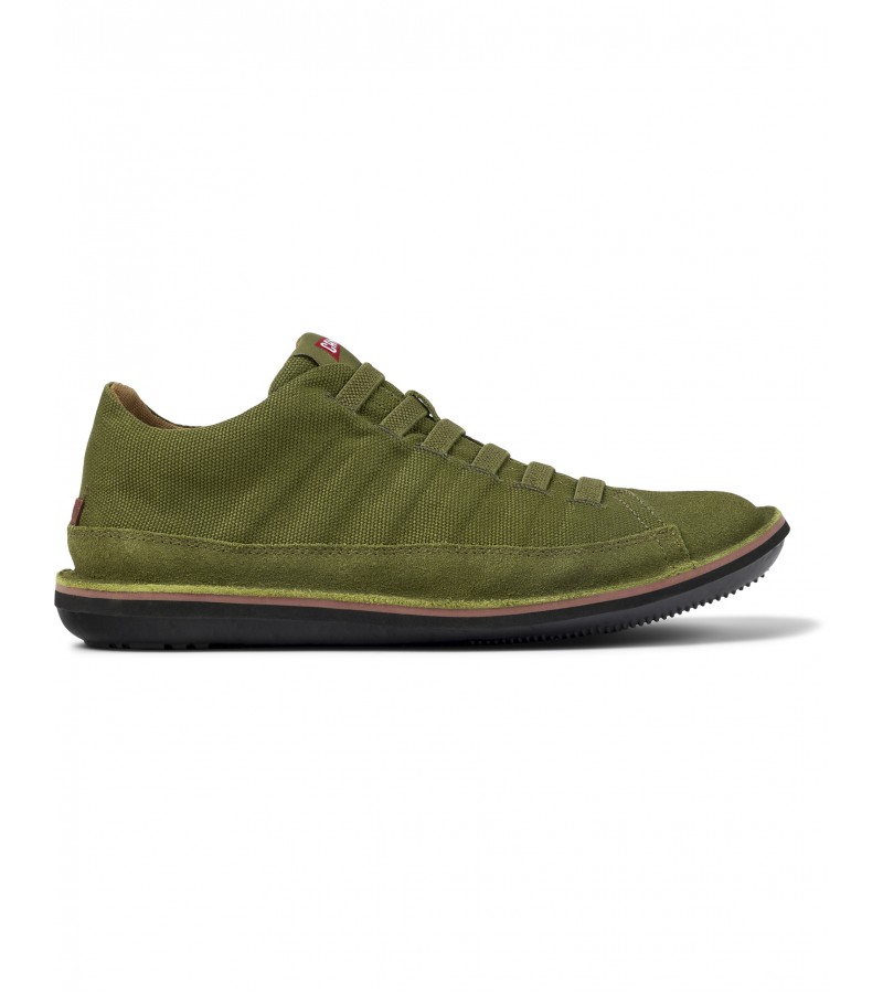 Camper - Beetle 36791-074 Green Textile/Nubuck