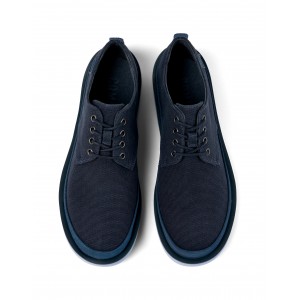 Camper - Wagon K100774-011 Blue Textile/Nubuck