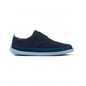 Camper - Wagon K100774-011 Blue Textile/Nubuck