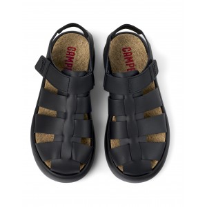 Camper - Pelotas Flota Sandal K100938-001 Black Leather