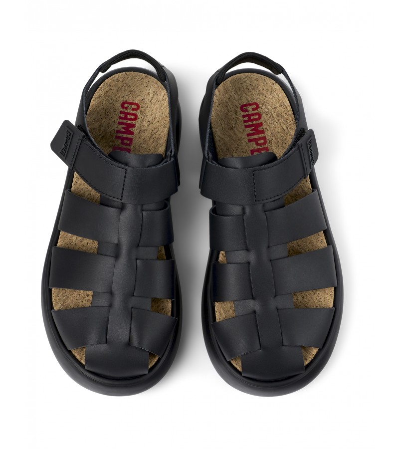 Camper - Pelotas Flota Sandal K100938-001 Black Leather