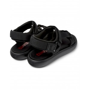 Camper - Pelotas Flota Sandal K100942-001 Black Textile