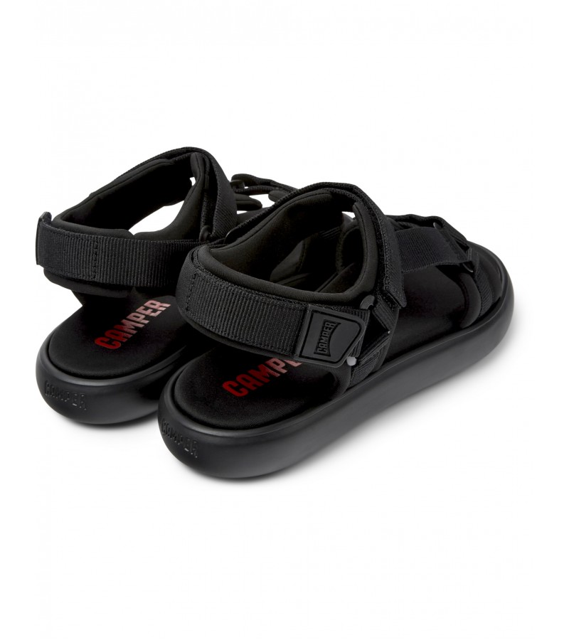 Camper - Pelotas Flota Sandal K100942-001 Black Textile