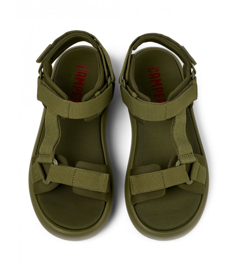 Camper - Pelotas Flota Sandal K100942-003 Green Textile