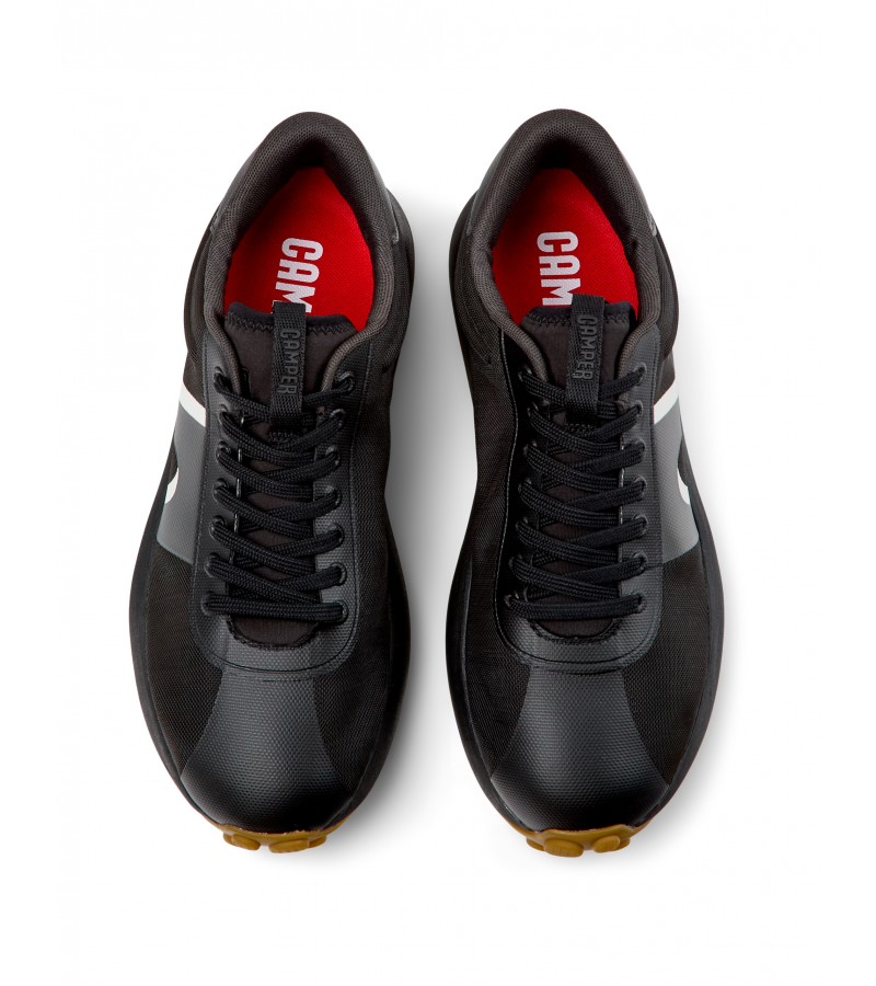 Camper - Pelotas Athens K100944-015 Black Technical Fabric