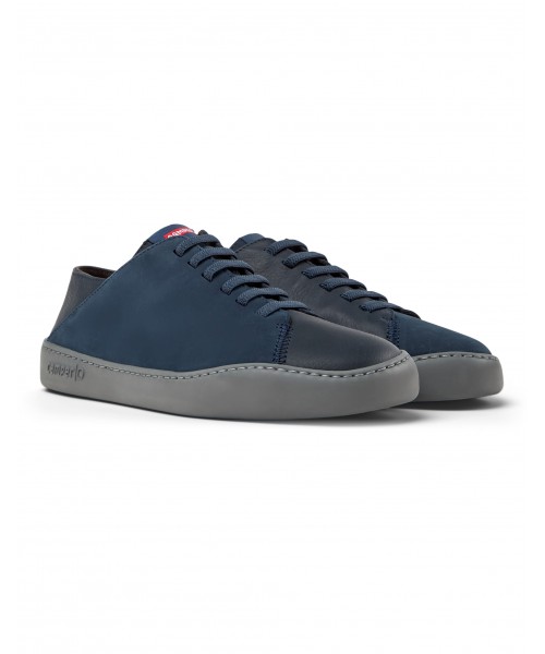 Camper - Peu Touring Tws K100976-010 Blue Nubuck/Leather Camper - Peu Touring Tws K100976-010 Blue Nubuck/Leather