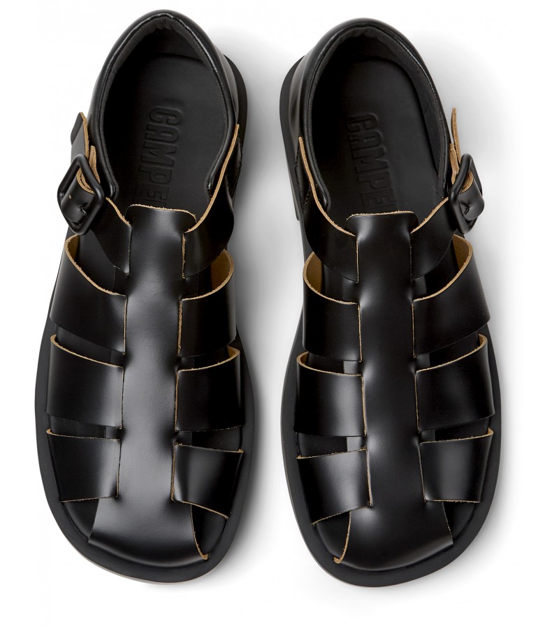 Camper - Don K101011-001 Black Leather